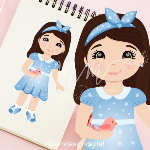 Mascotinha Pronta- Identidade Visual | Corel e PNG