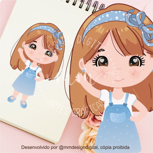 Mascotinha Pronta | Identidade Visual | Corel e PNG