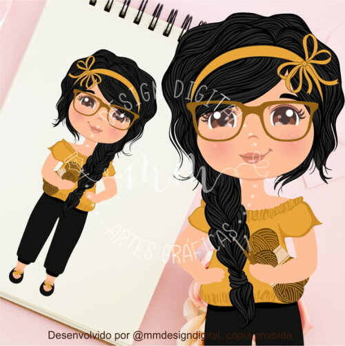 Mascotinha Pronta | Identidade Visual | Corel e PNG