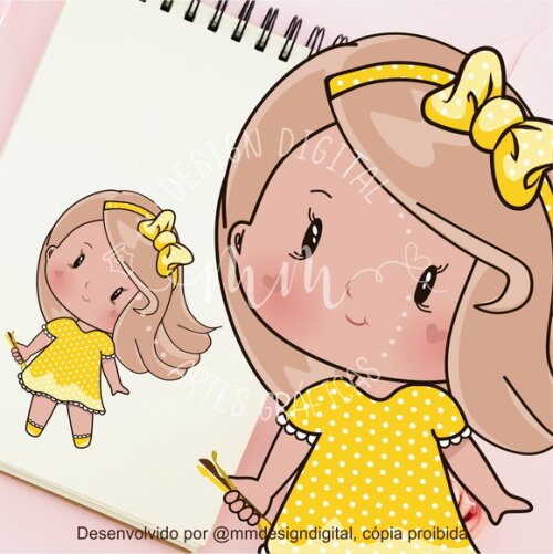 Mascotinha Pronta - Identidade Visual | Corel e PNG