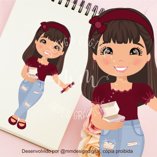 Mascotinha Artesã - Identidade Visual | Corel e PNG