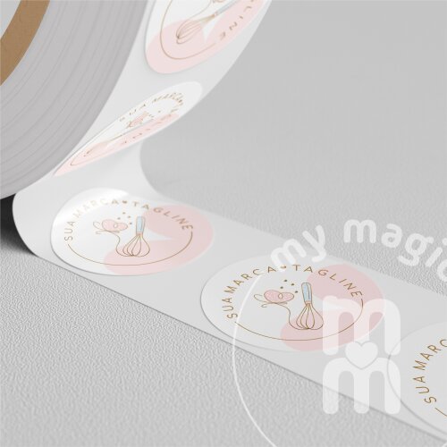 Kit Identidade Visual - Pronta Entrega - Confeiteira