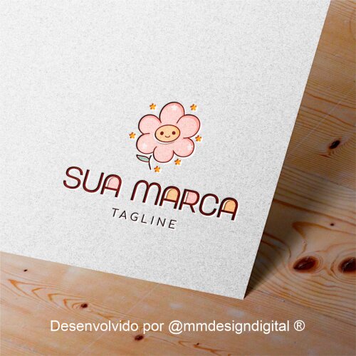 Kit Florzinha Fofa | Identidade Visual - Pré Pronta
