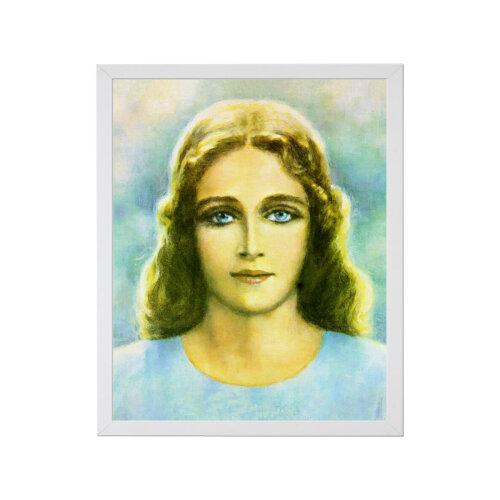Quadro Retrato Falado de Maria de Nazaré, Chico Xavier, 30x40cm 