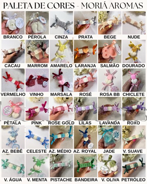 Lembrancinha Sabonete Personalizado Arco-íris