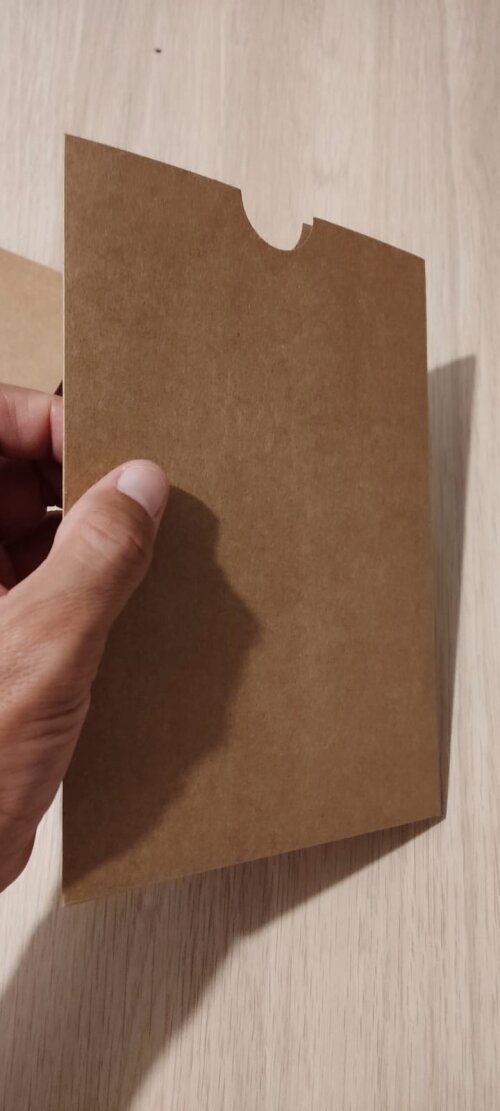 Envelope Rustico para convite 14x19
