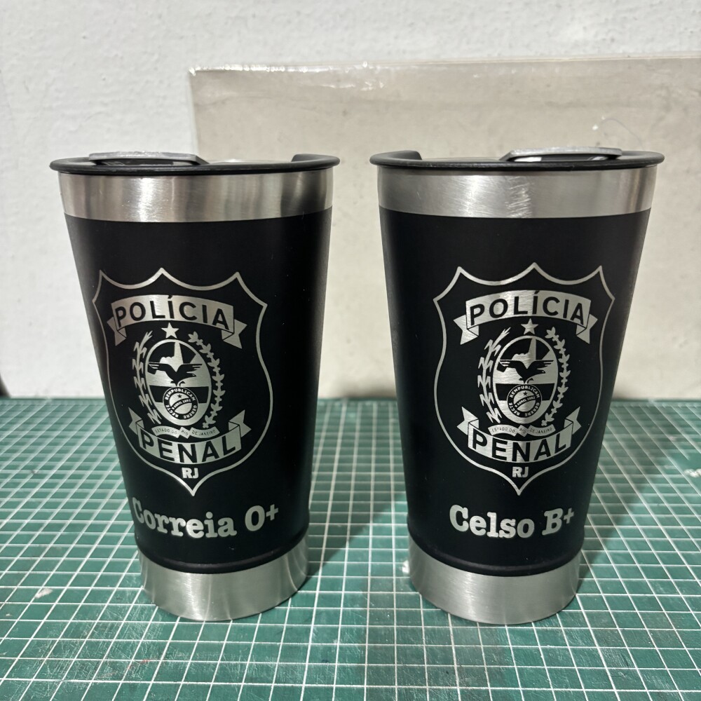Copos Térmicos Personalizados - Gravação a Laser