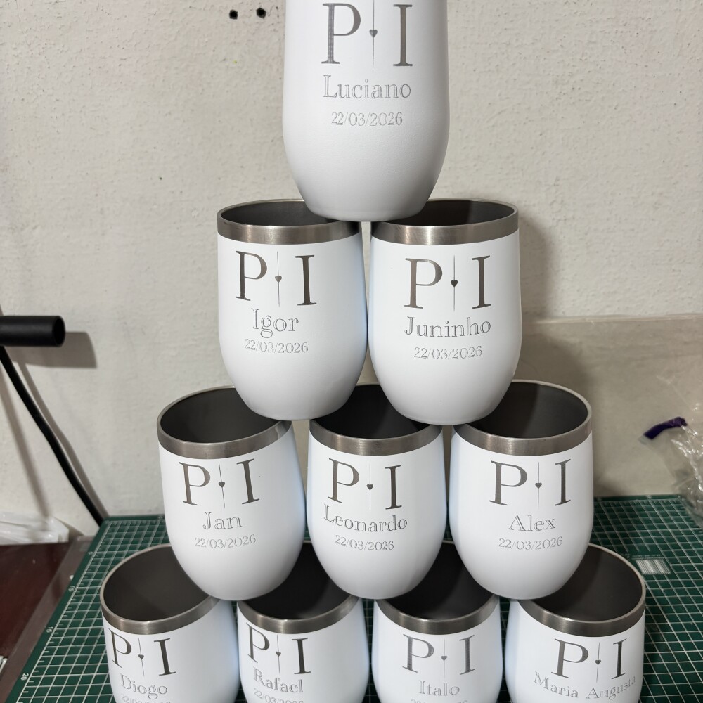 Copos Térmicos Personalizados - Gravação a Laser