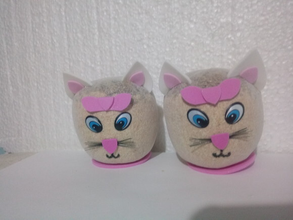 Boneco Ecológico Gatinha Marie