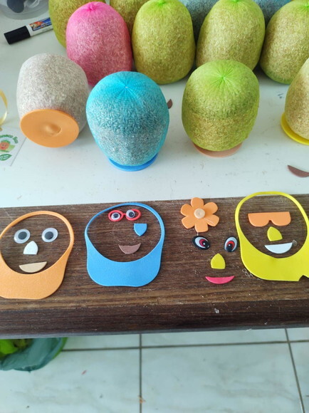 Bonecos para Oficina