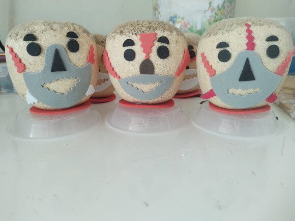 Zumbis!!!Lembrancinhas Ecológica