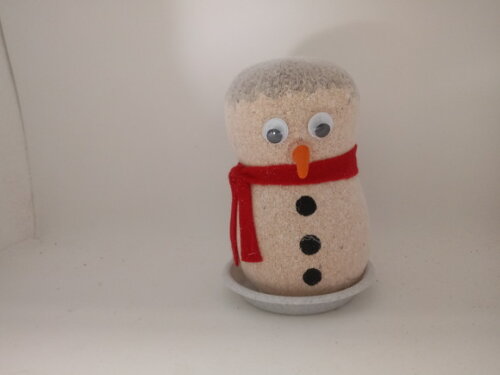 Boneco de Neve Ecológico Promoção do Dia