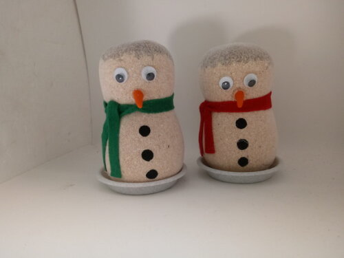Boneco de Neve Ecológico Promoção do Dia