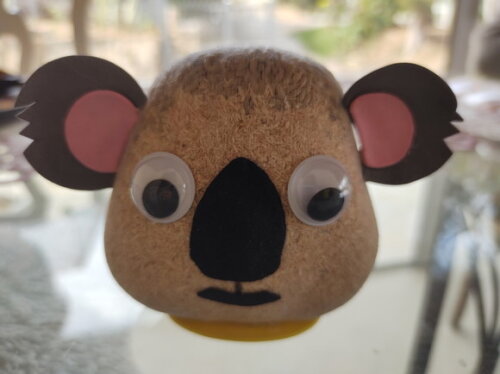 Boneco Ecológico " Cresce o Cabelo"
