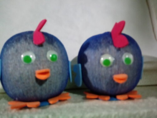 Boneco Ecológico Galinha