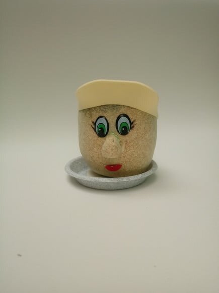 Boneco Ecológico!!! "cresce Cabelo"