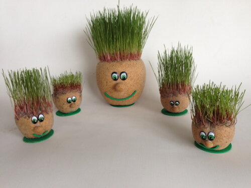 Boneco Ecológico!!! cresce Cabelo