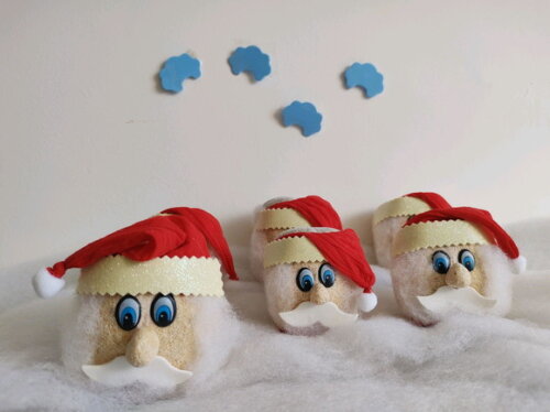 Papai Noel para Enfeite de Natal