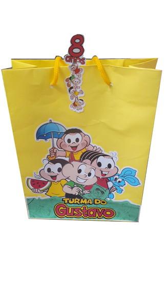 Adesivo para Sacolinha Turma da Monica