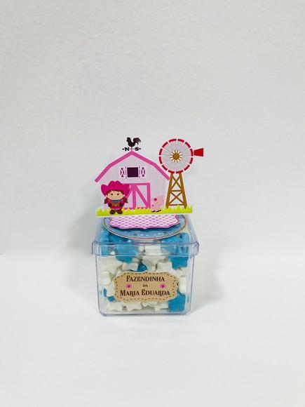 Aplique 3D Fazendinha Menina 2