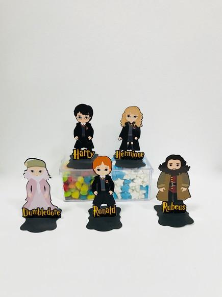 Aplique 3D Harry Potter 6cm