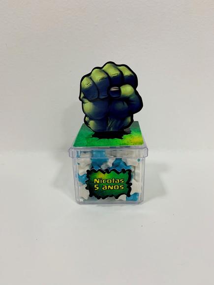 Aplique 3D Hulk