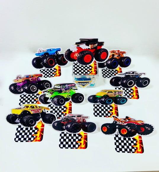 Aplique 3d Monster Truck Hot Wheels
