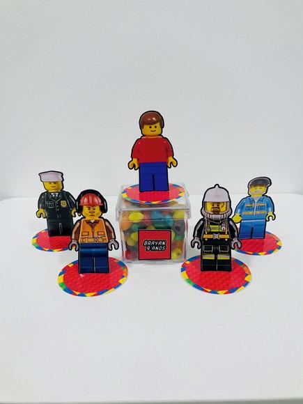 Aplique 3d Lego