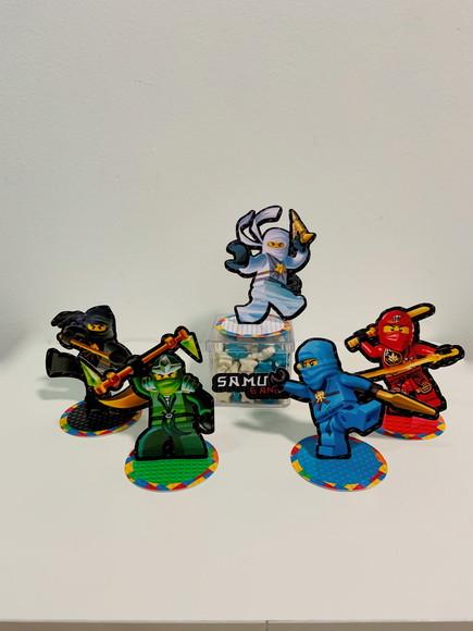 Aplique 3d Ninjago