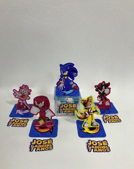 Aplique 3d Sonic