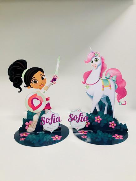 Aplique 3D Princesa Nella