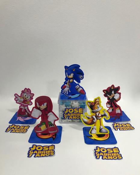 Aplique 3d Sonic