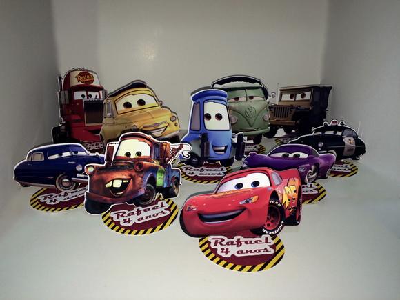 Aplique Carros 3D