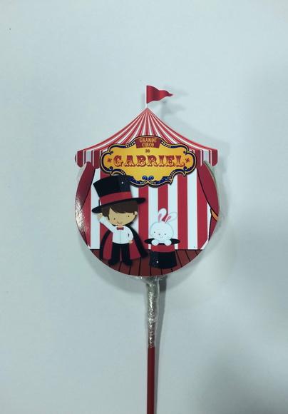 Aplique Circo para pirulitos