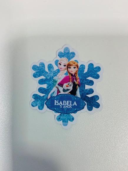 Aplique Frozen - Floco de Neve