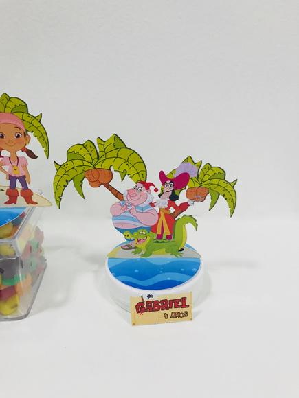 Aplique Jake e os piratas 3D