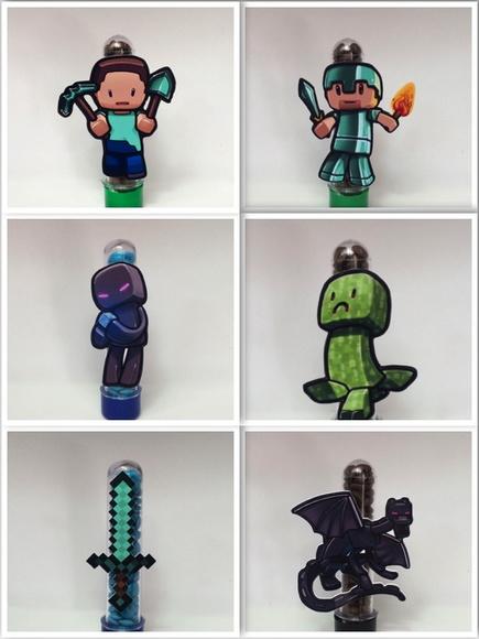 Aplique Minecraft - 9cm