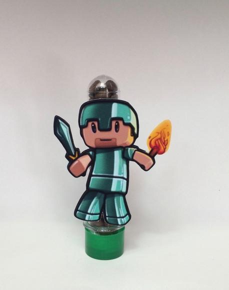 Aplique Minecraft - 9cm