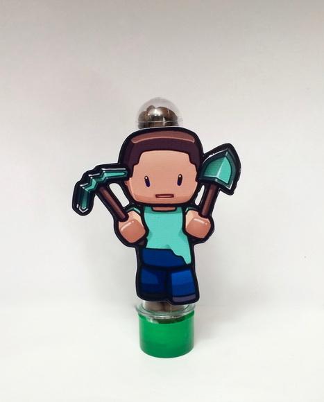 Aplique Minecraft - 9cm