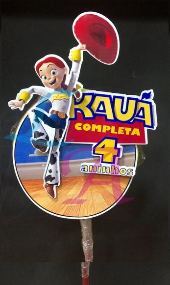 Aplique para Pirulito Toy Story
