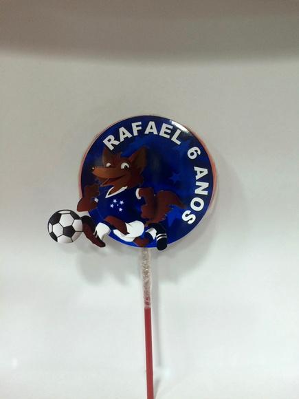Aplique para pirulitos Cruzeiro