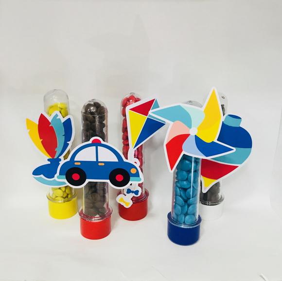 Aplique para tubete Brinquedos