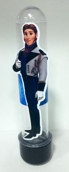 Aplique para tubete Frozen
