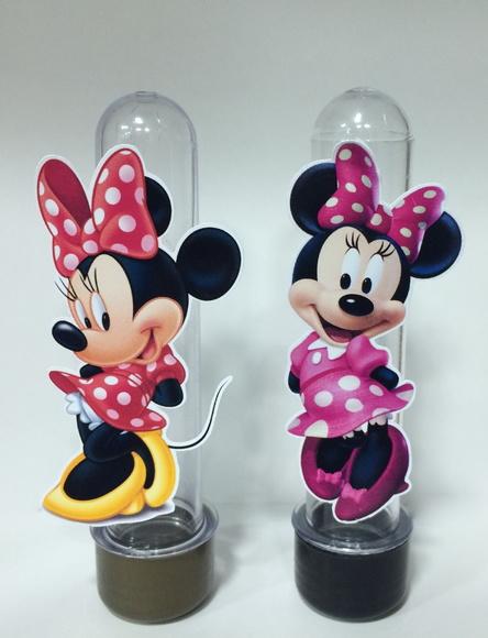 Aplique para tubete Minnie