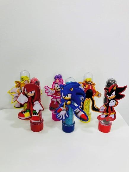 Aplique para Tubete Sonic - 9cm