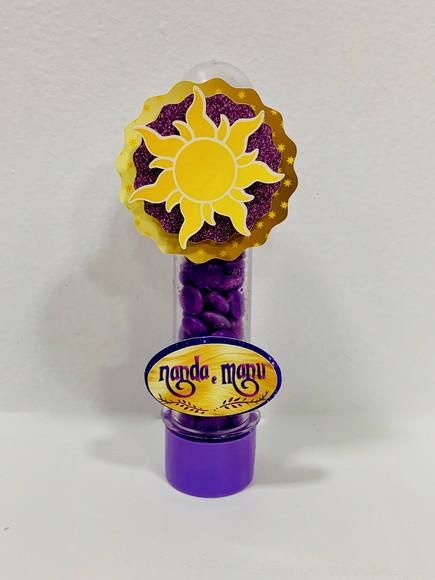 Aplique para tubete Rapunzel