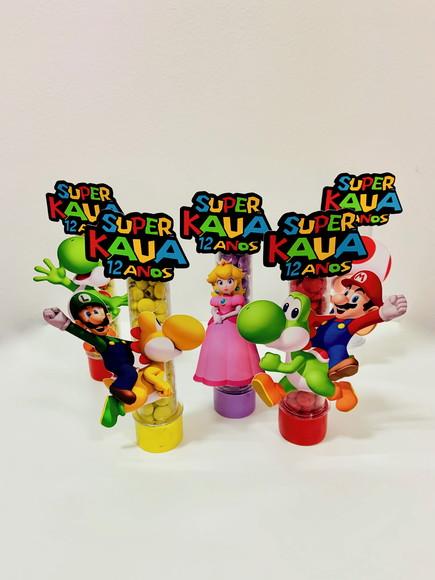 Aplique para tubete Super Mario 2
