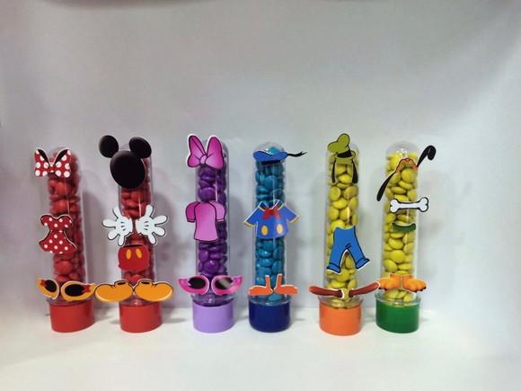 Aplique para Tubete Turma do Mickey - Partes