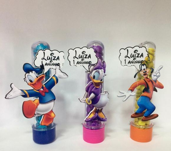 Aplique para Tubete Turma do Mickey - 9,5cm