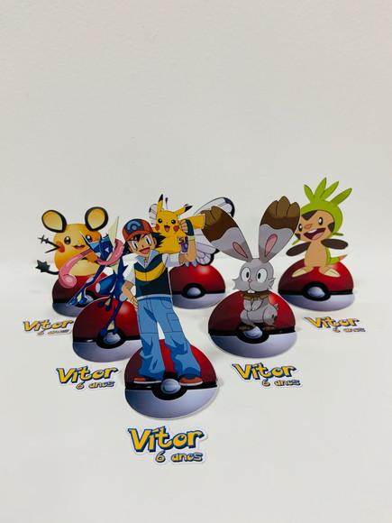 Aplique Pokemon 3D